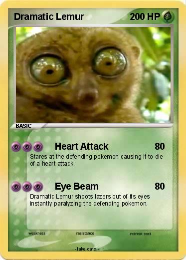 Pokemon Dramatic Lemur