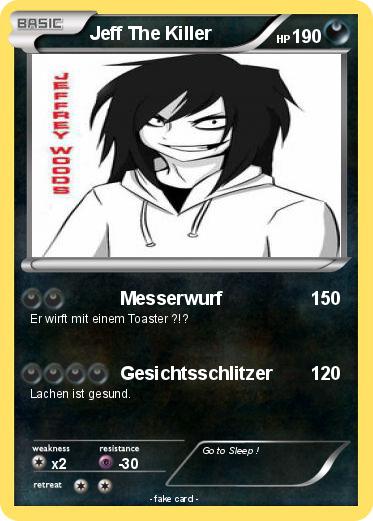 Pokemon Jeff The Killer