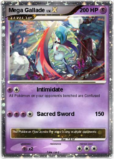 Pokemon Mega Gallade