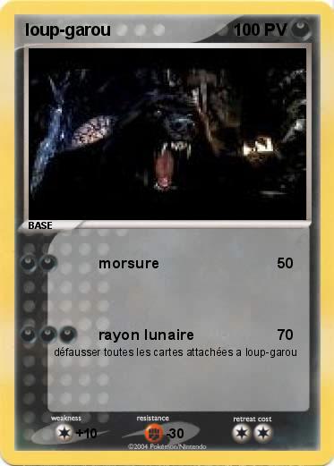 Pokemon loup-garou