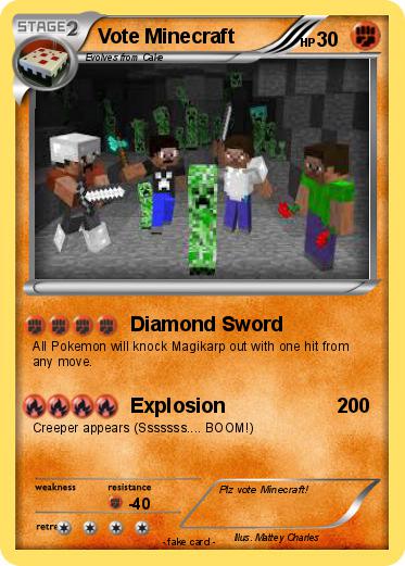 Pokemon Vote Minecraft