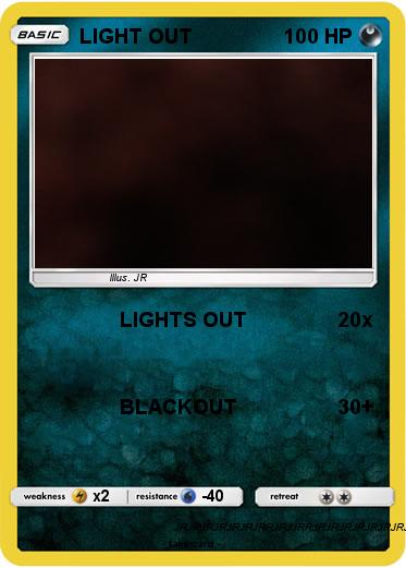Pokemon LIGHT OUT