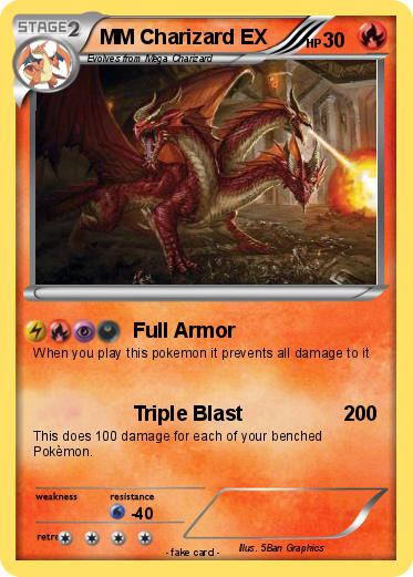 Pokemon MM Charizard EX