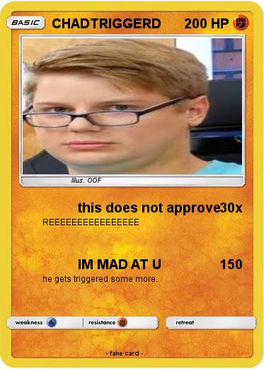 Pokemon CHADTRIGGERD