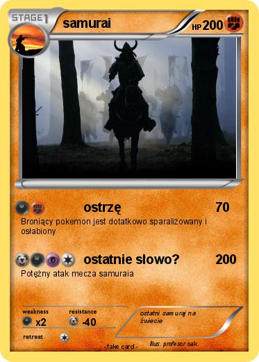 Pokemon samurai