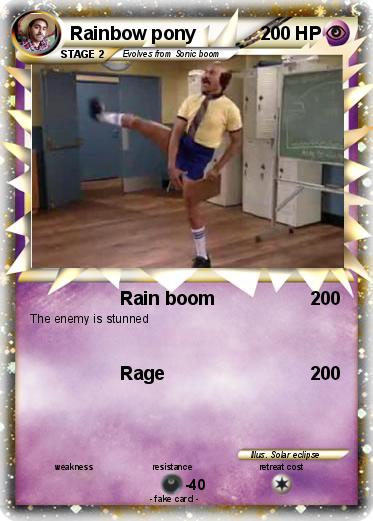 Pokemon Rainbow pony