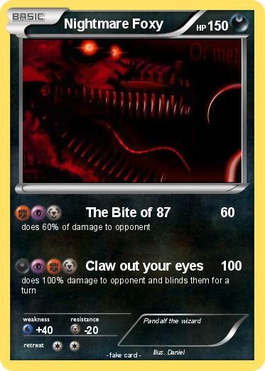 Pokemon Nightmare Foxy