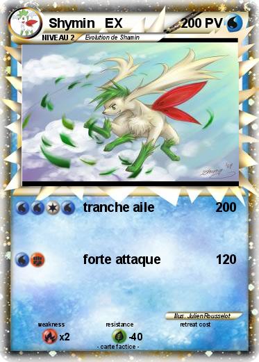 Pokemon Shymin   EX