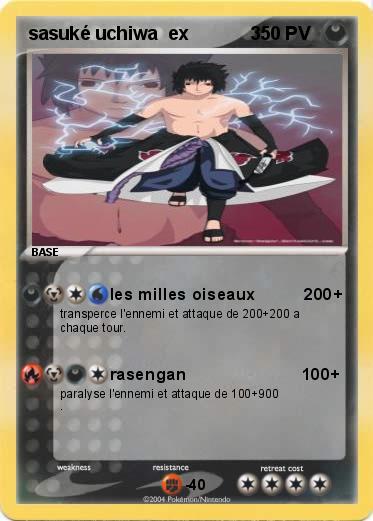 Pokemon sasuké uchiwa  ex            3