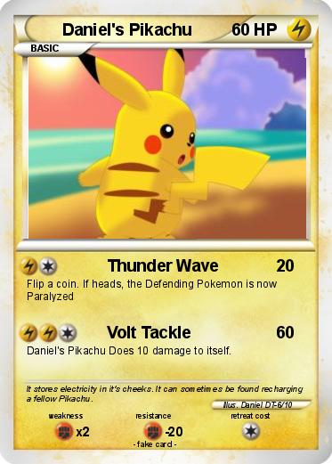 Pokemon Daniel's Pikachu
