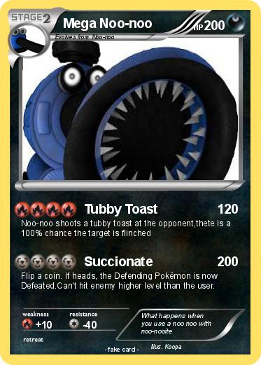 Pokemon Mega Noo-noo