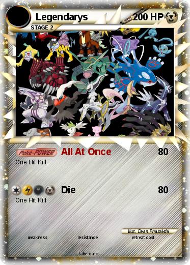 Pokemon Legendarys