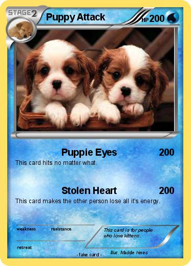 Pokemon Puppy Attack