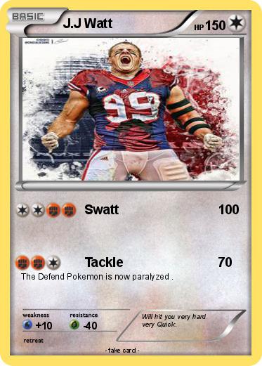 Pokemon J.J Watt