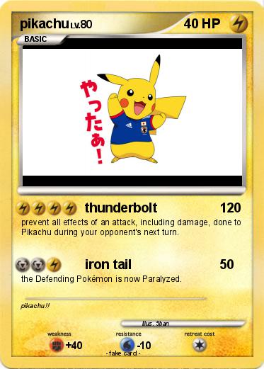 Pokemon pikachu