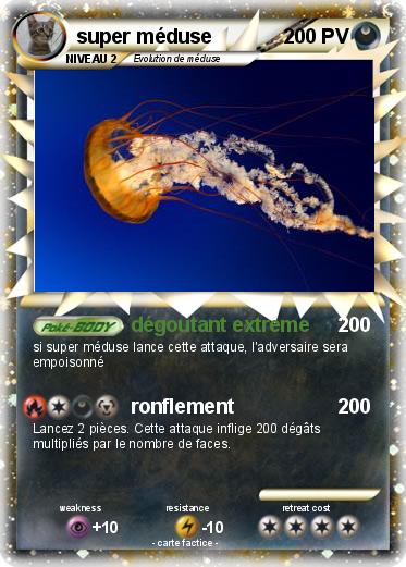 Pokemon super méduse