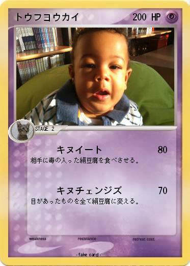 Pokemon トウフヨウカイ