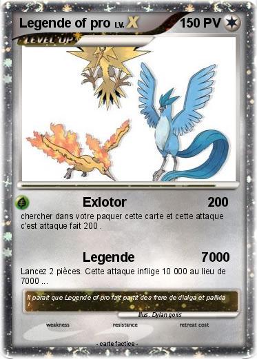 Pokemon Legende of pro