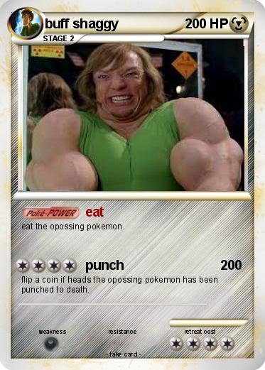 Pokemon buff shaggy