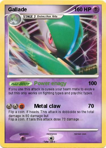 Pokemon Gallade