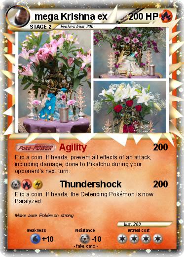 Pokemon mega Krishna ex