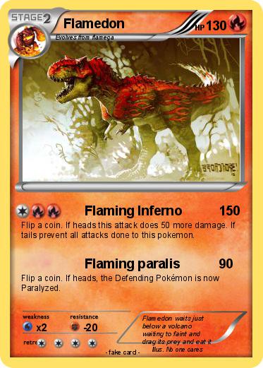 Pokemon Flamedon