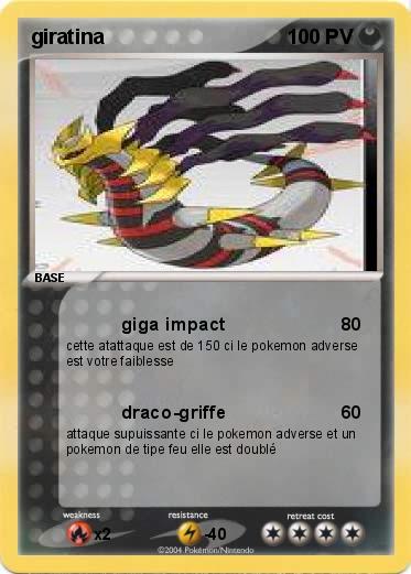 Pokemon giratina 
