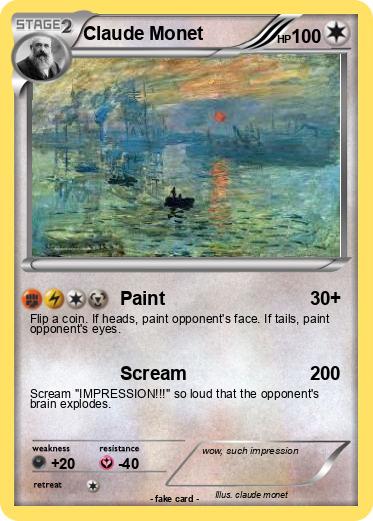 Pokemon Claude Monet