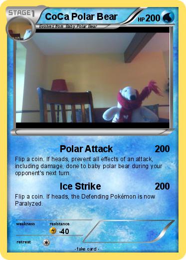 Pokemon CoCa Polar Bear