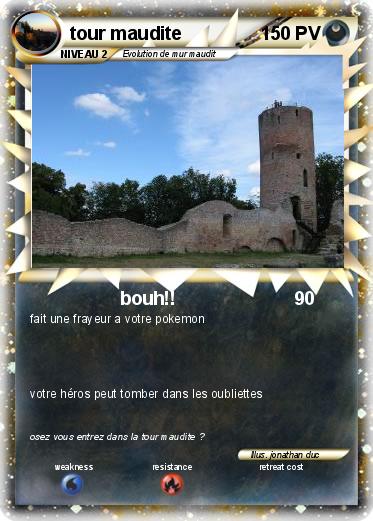 Pokemon tour maudite