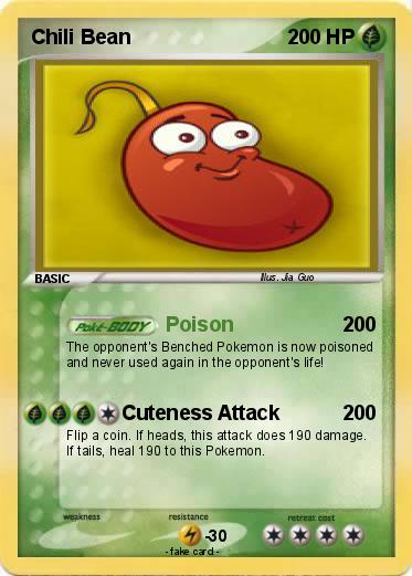 Pokemon Chili Bean