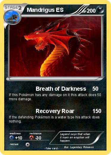Pokemon Mandrigus ES