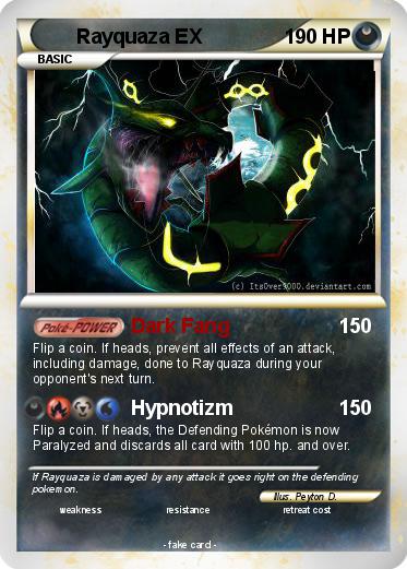 Pokemon Rayquaza EX