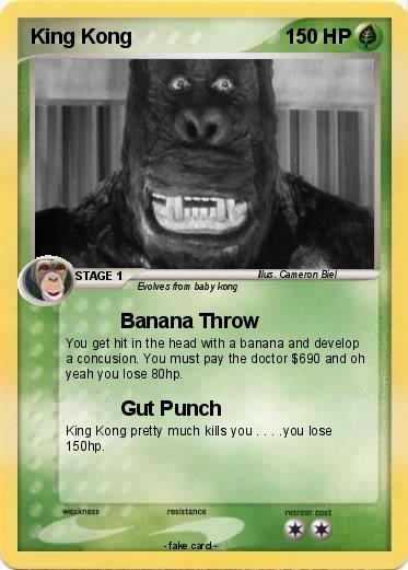 Pokemon King Kong