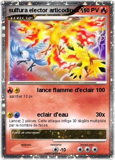 Pokemon sulfura elector articodin