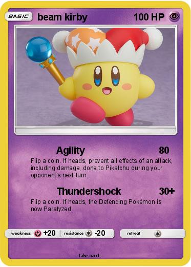 Pokemon beam kirby