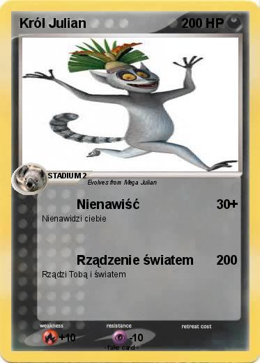 Pokemon Król Julian