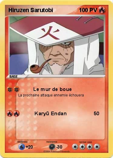 Pokemon Hiruzen Sarutobi