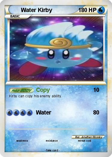 Pokemon Water Kirby