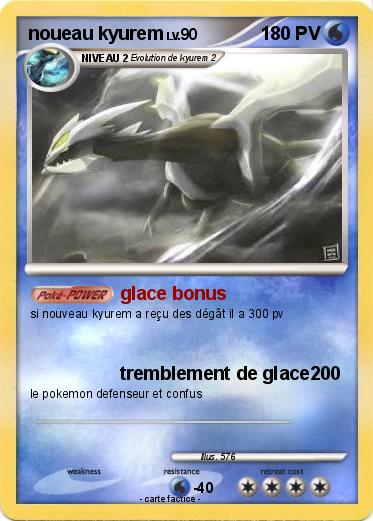 Pokemon noueau kyurem