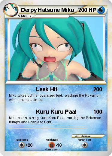 Pokemon Derpy Hatsune Miku