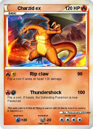Pokemon Charzid ex