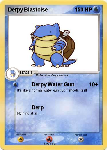Pokemon Derpy Blastoise