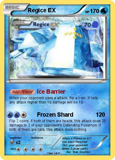 Pokemon Regice EX