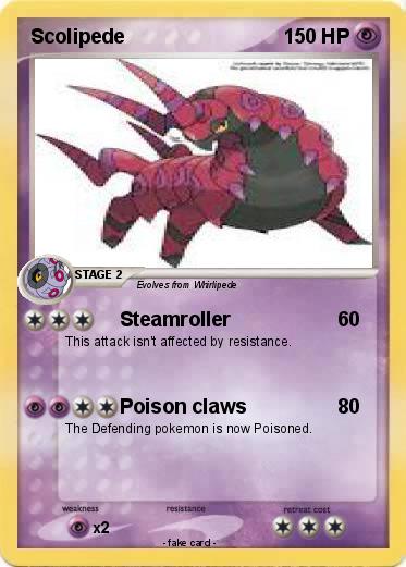Pokemon Scolipede