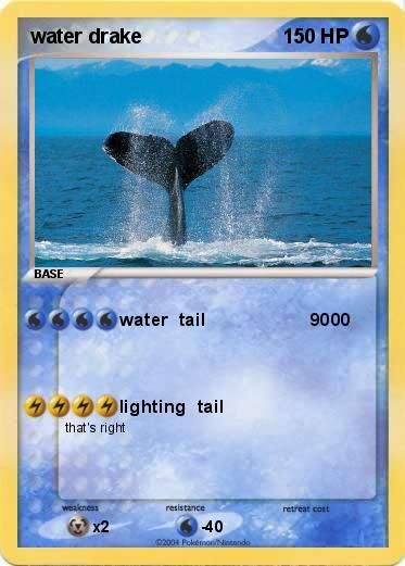 Pokemon water drake