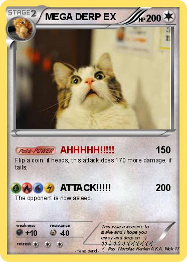 Pokemon MEGA DERP EX