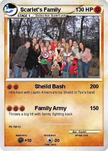 Pokemon Scarlet's Family