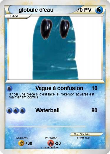 Pokemon globule d’eau