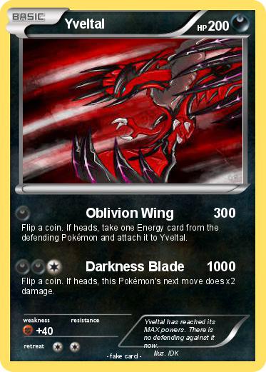 Pokemon Yveltal